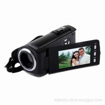 Digital Video Camera, HD 720P 5 Megapixels 16X Digital Zoom, Anti-shake
